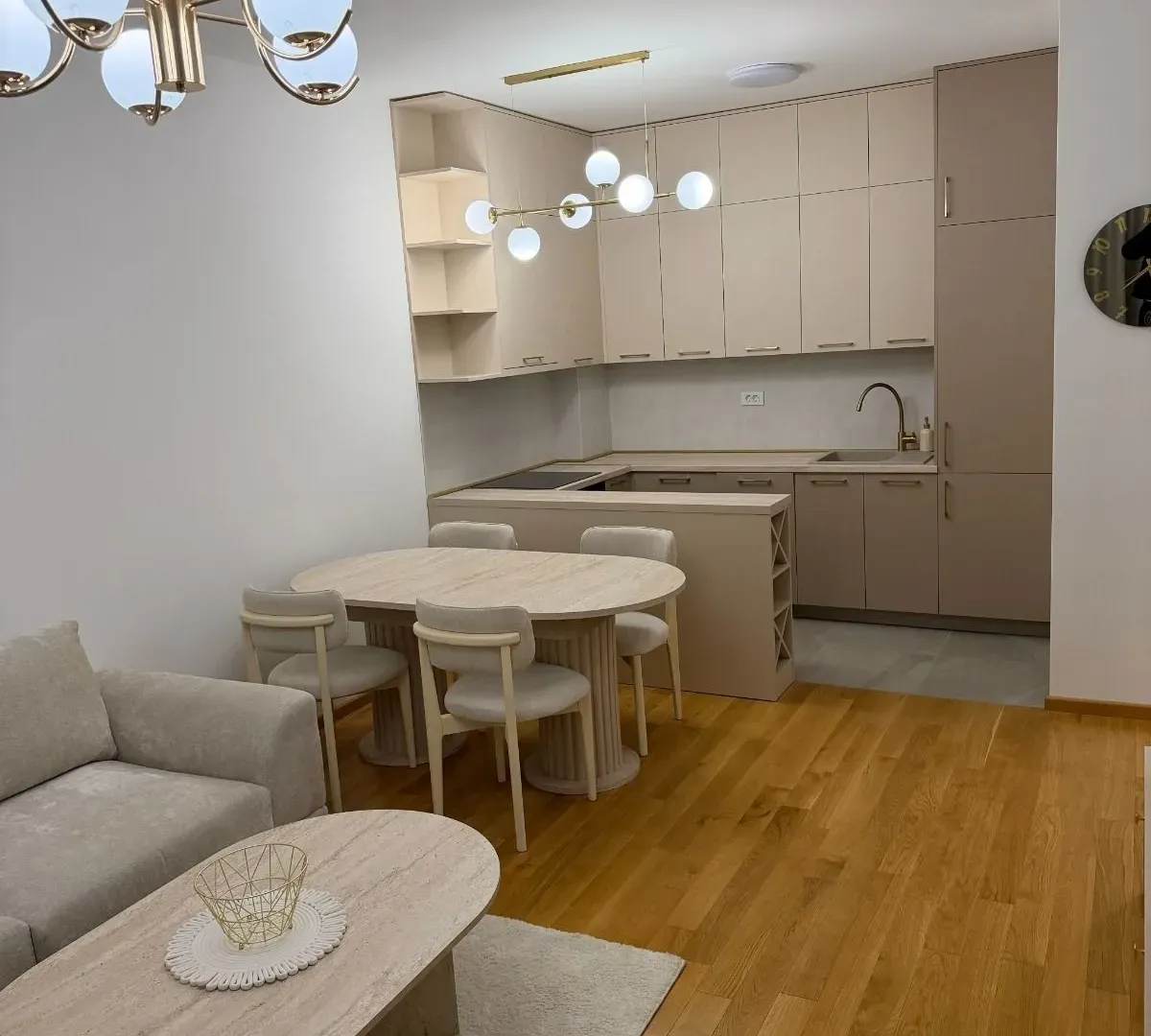 Rent, one bedroom apartment, 49m², Zabjelo, Podgorica