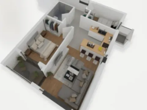 Prodaja, dvosoban stan, 63m², Centar, Bar - image 2