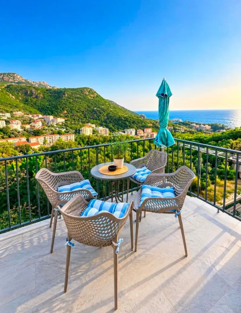 Sale, one bedroom apartment, 48m², Pržno, Budva
