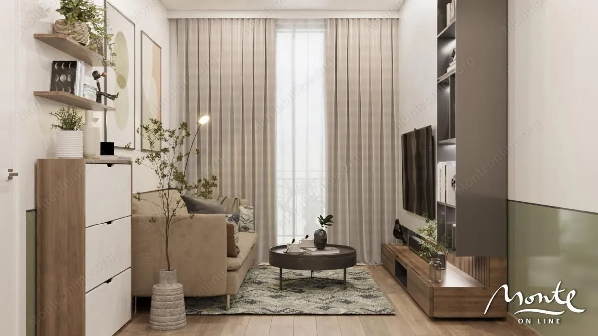 Sale, two bedroom apartment, 62m², Bečići, Budva