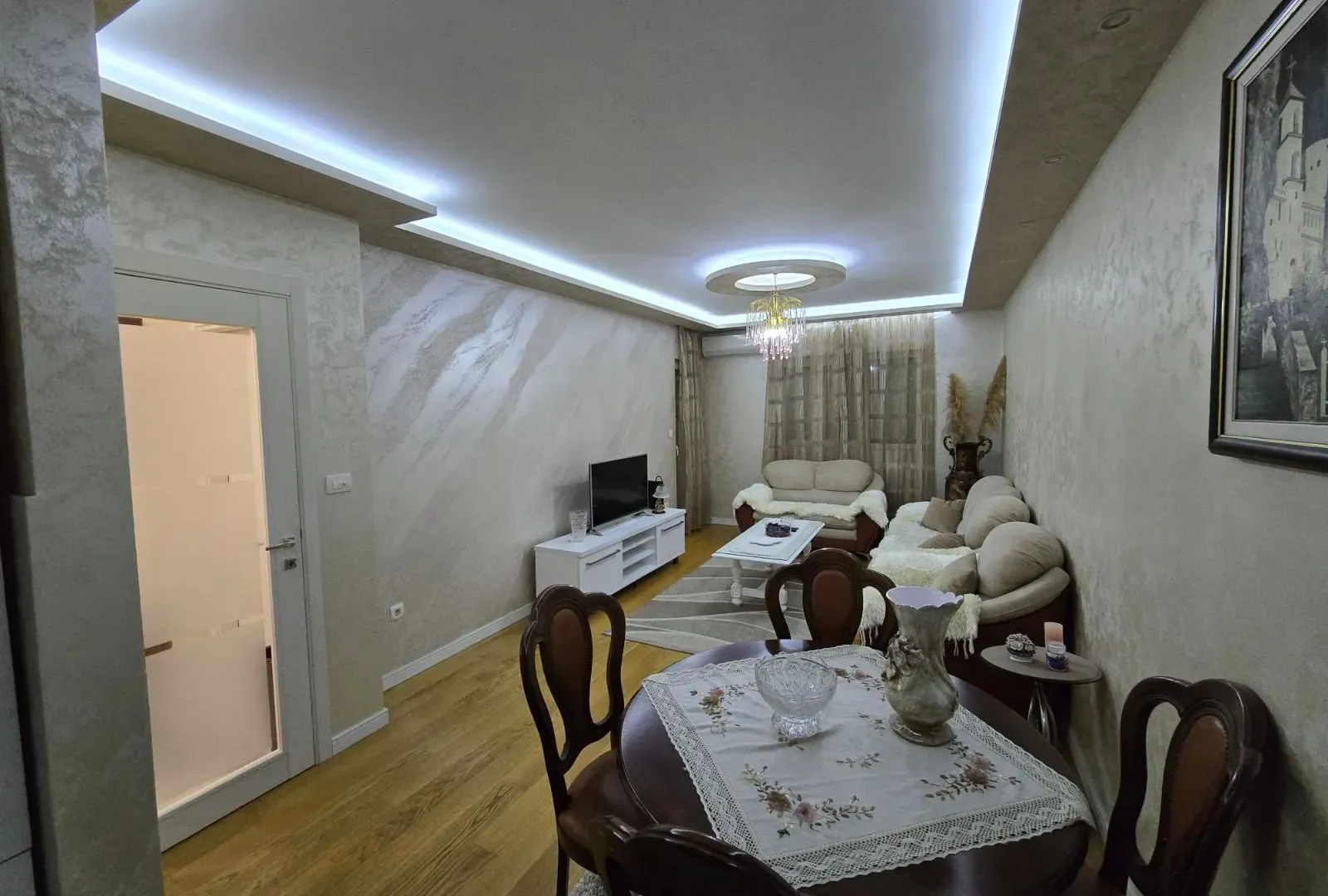 Rent, one bedroom apartment, 49m², Central Point, Podgorica