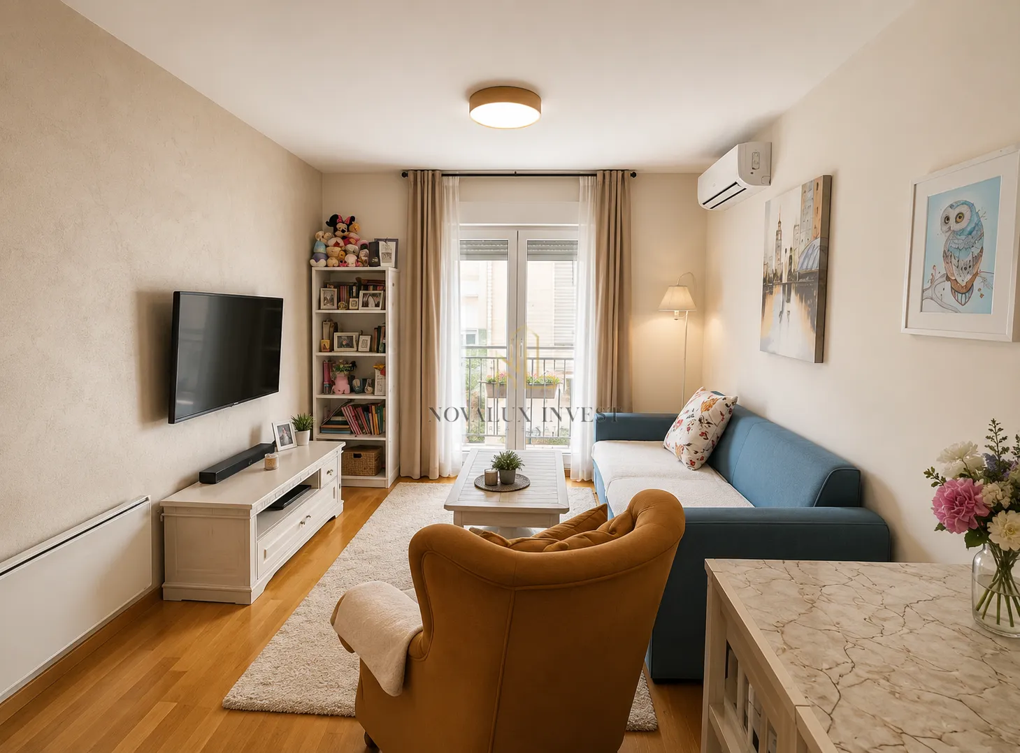 Rent, one bedroom apartment, 38m², Zabjelo, Podgorica