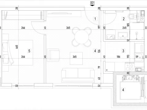 Sale, two bedroom apartment, 39m², Veliki Mokri Lug, Zvezdara Sve Podlokacije - image 8