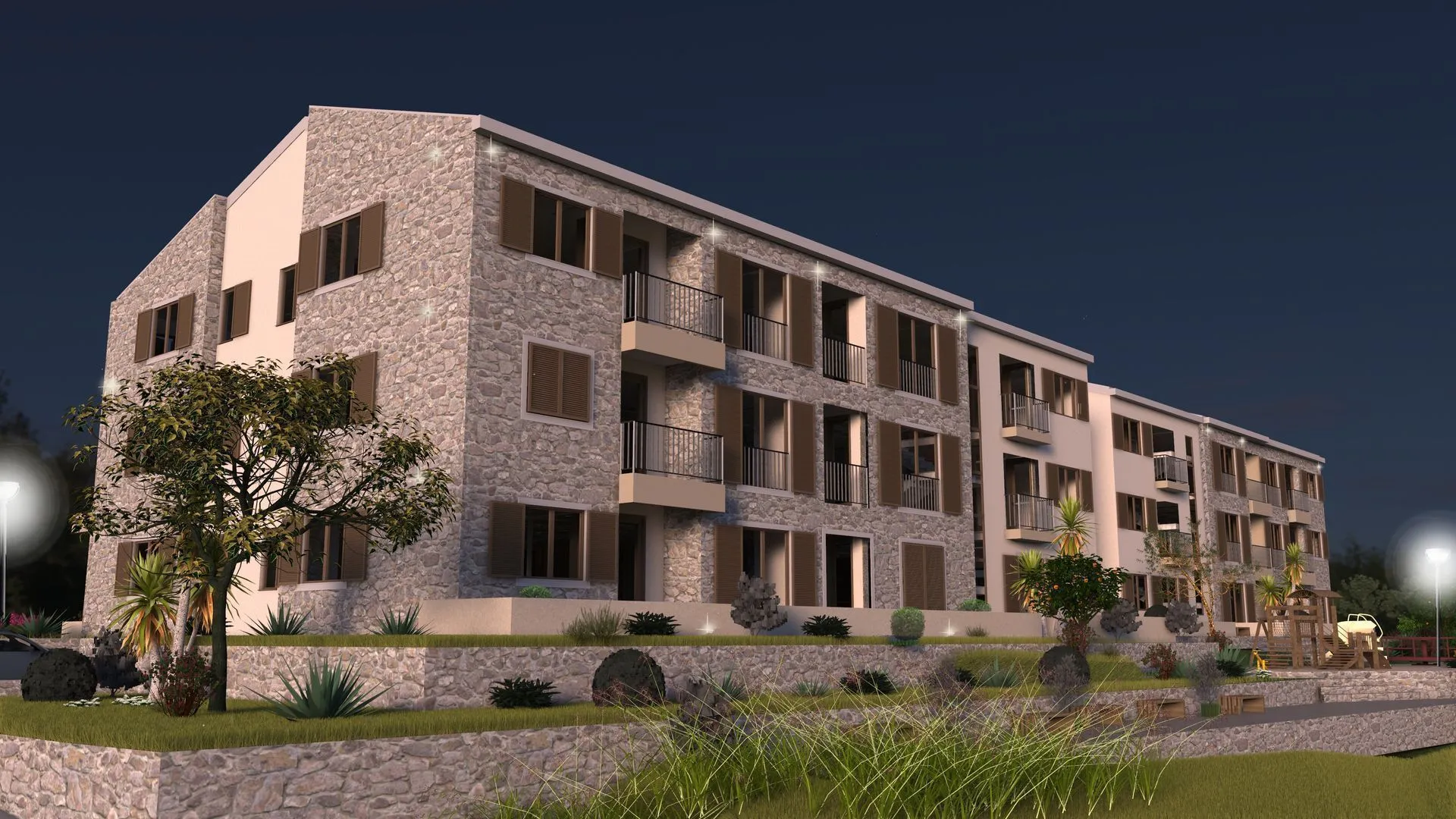 Prodaja, jednosoban stan, 38m², Radanovići, Kotor