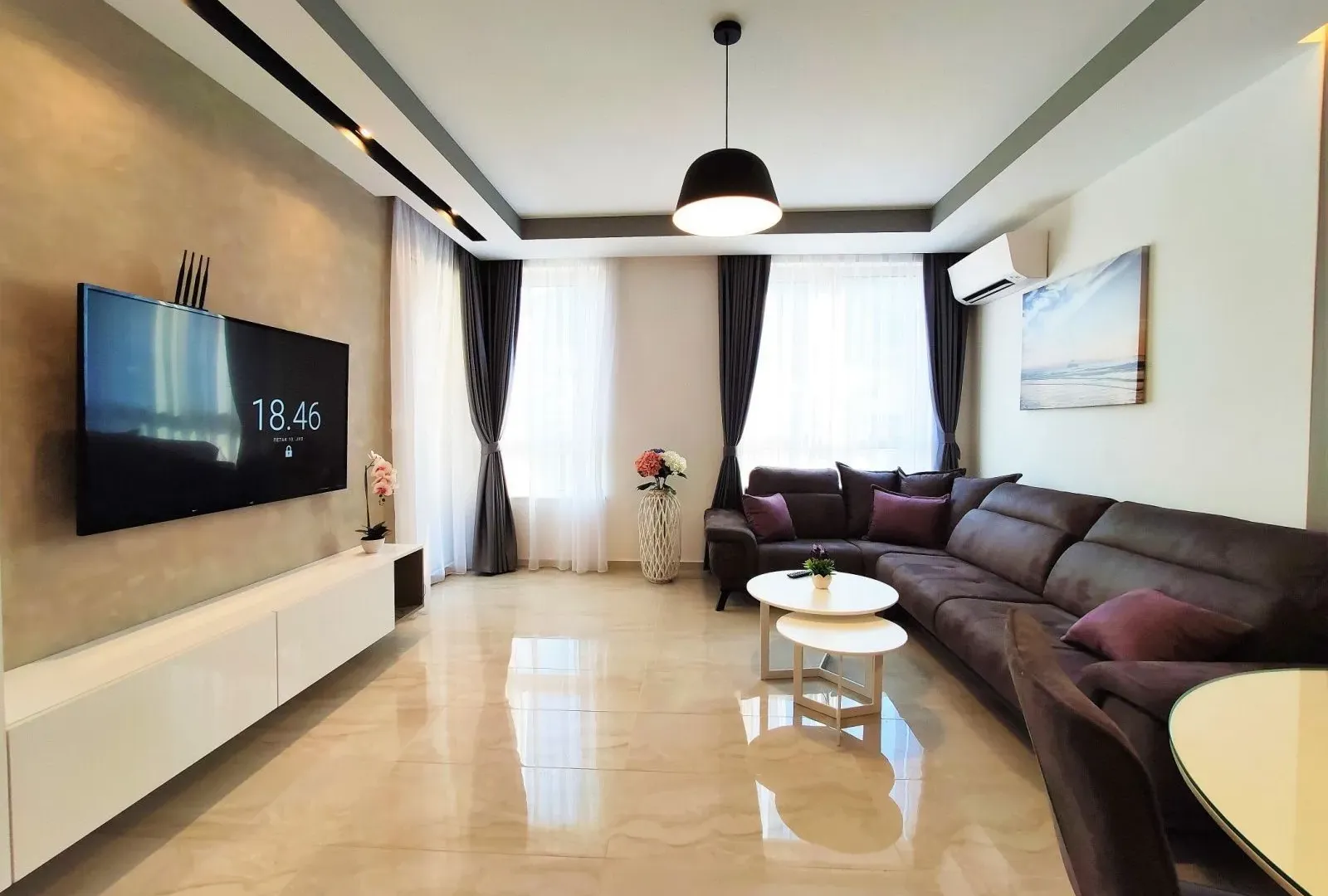 Rent, one bedroom apartment, 46m², Budva, Crna Gora