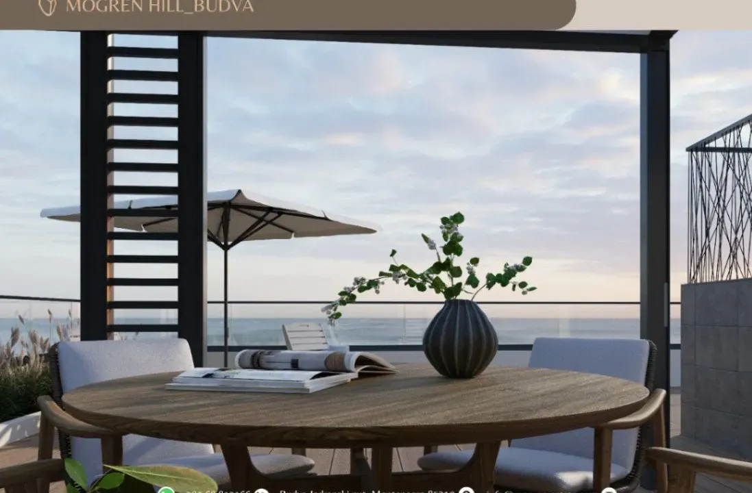 Sale, two bedroom apartment, 49m², Budva, Crna Gora