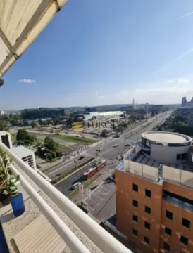 View of the city and street from the balcony. - image 6