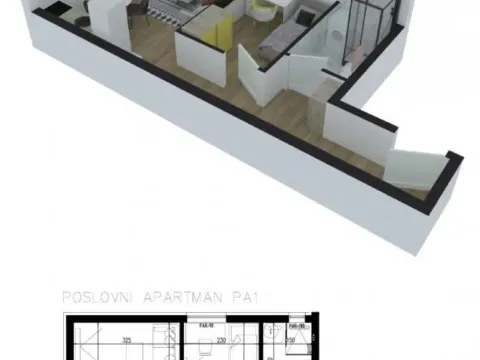 Prodaja, jednosoban stan, 33m², Klisa, Novi Sad Sve Podlokacije