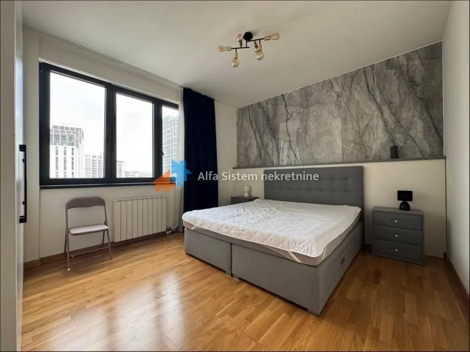 Rent, two bedroom apartment, 56m², Savski Venac, Beograd