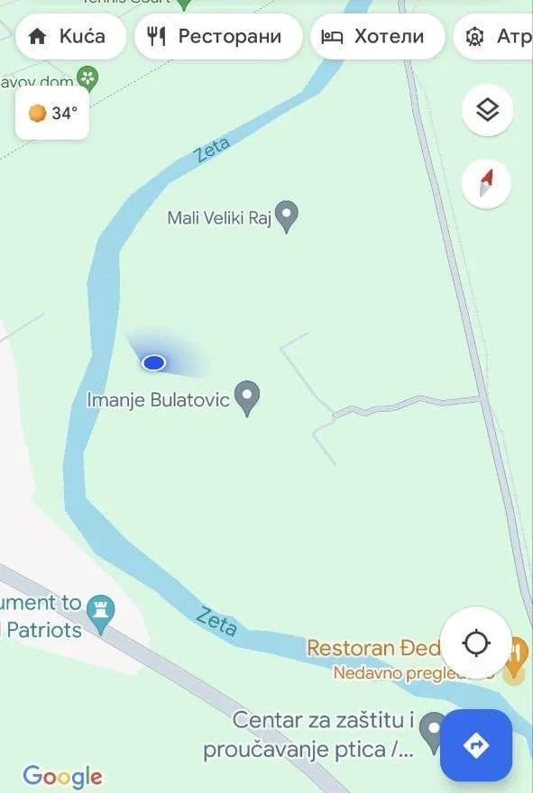 Prodaja, plac, 11471m², Podgorica, Crna Gora