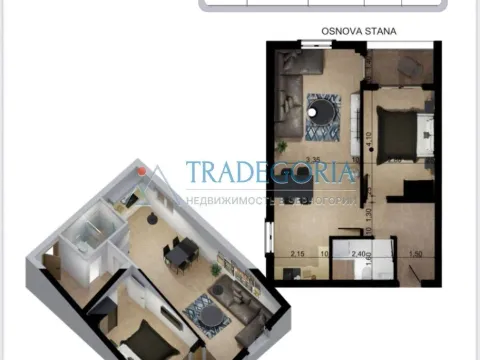 Prodaja, garsonjera, 31m², Bar, Crna Gora - image 9