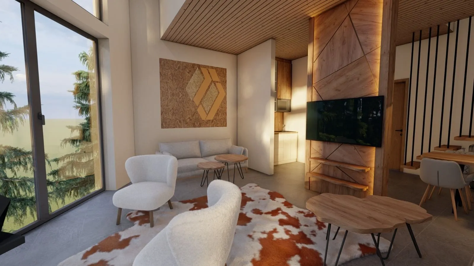 Prodaja, četvorosoban stan, 118m², Kraljevi Čardaci, Kopaonik