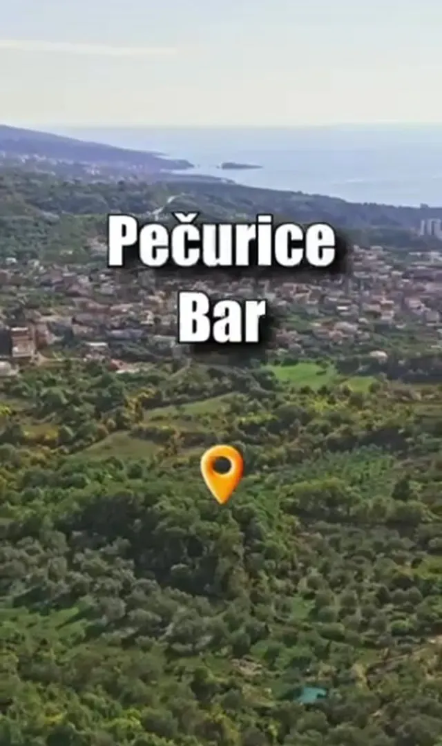 Prodaja, plac, 5800m², Pečurice, Bar