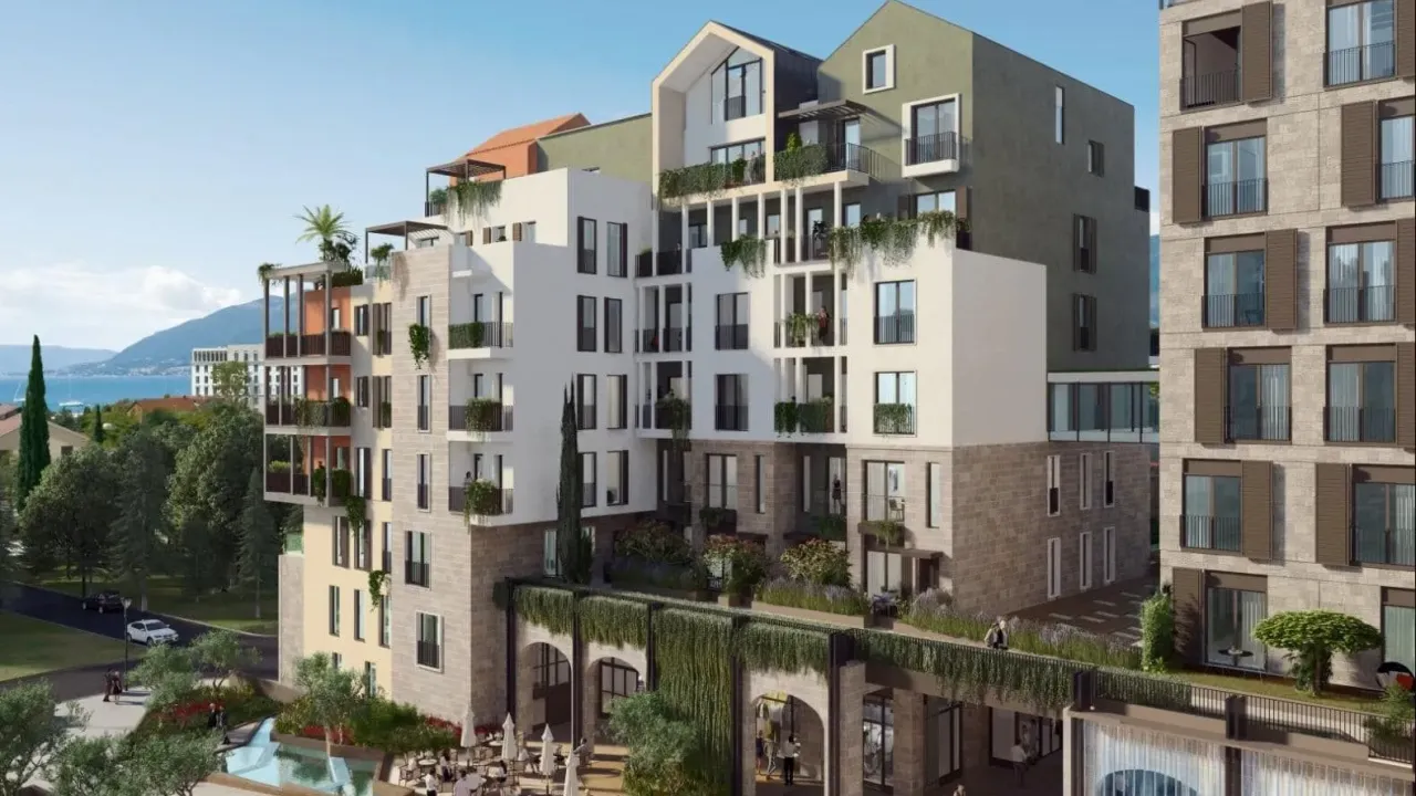 Sale, apartment, 61m², Tivat, Crna Gora