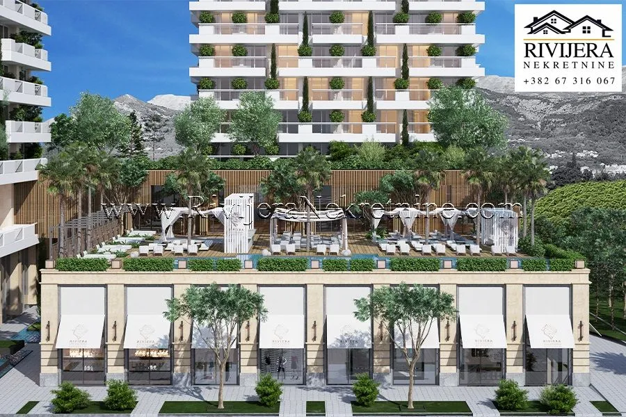 Sale, two bedroom apartment, 50m², Centar, Budva