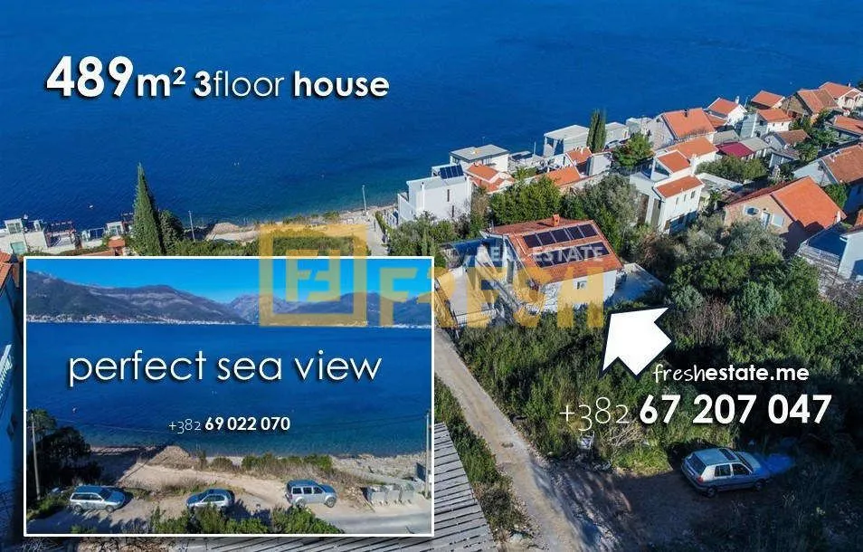 Prodaja, kuća, 489m², Tivat, Crna Gora