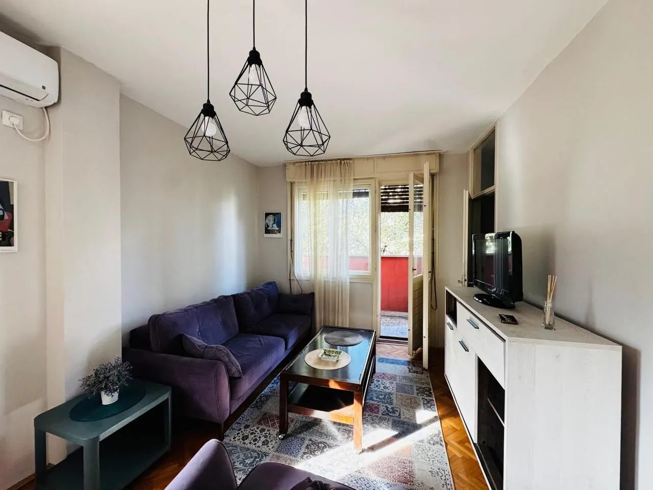 Rent, one bedroom apartment, 50m², Preko Morače, Podgorica