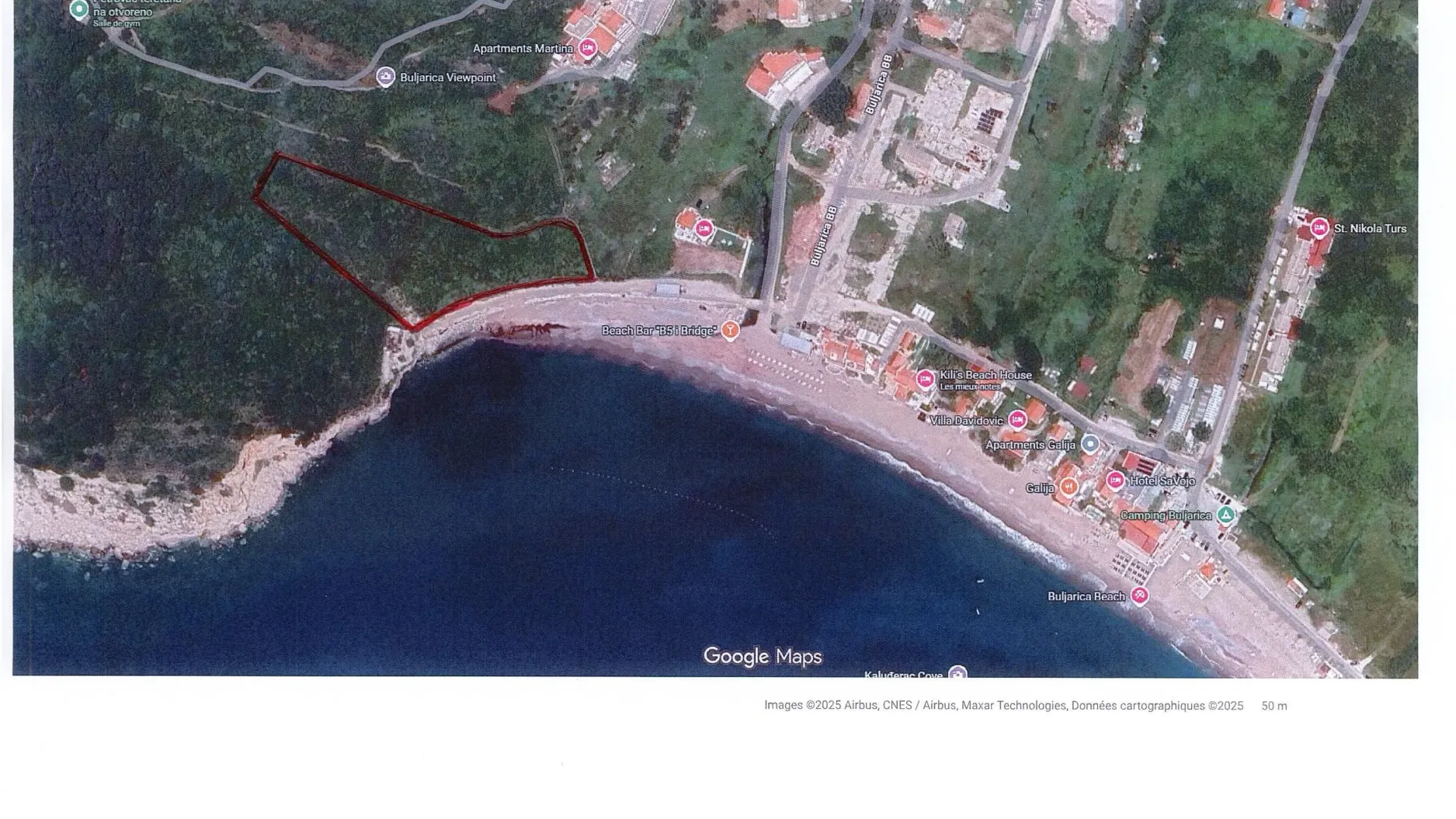 Prodaja, plac, 7642m², Buljarica, Budva