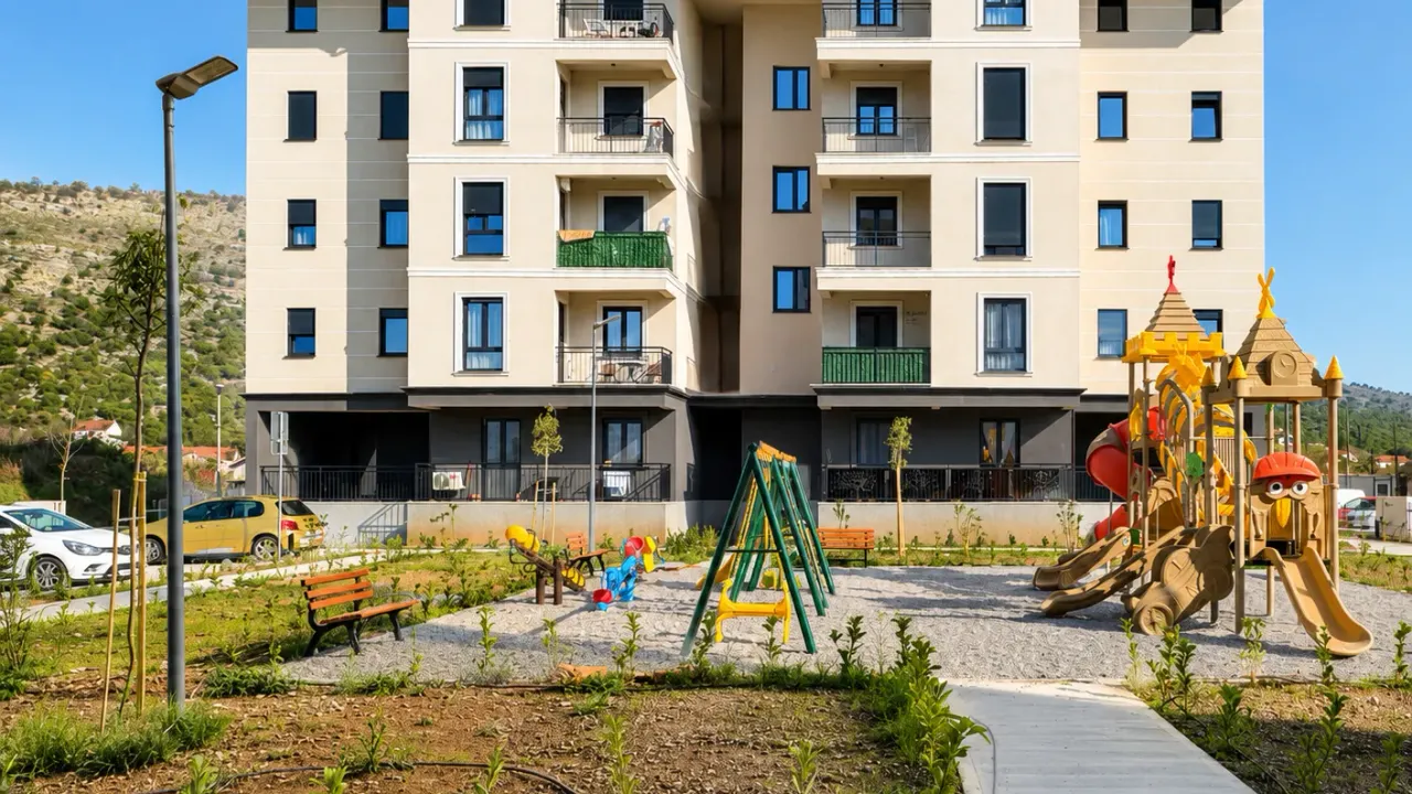 Sale, one bedroom apartment, 37m², Tološi, Podgorica