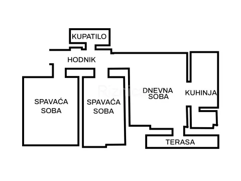 Sale, two bedroom apartment, 56m², Medijana, Niš - image 6
