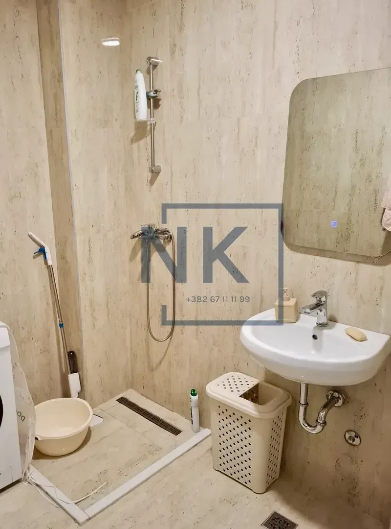 Izdavanje, jednosoban stan, 43m², Zabjelo, Podgorica