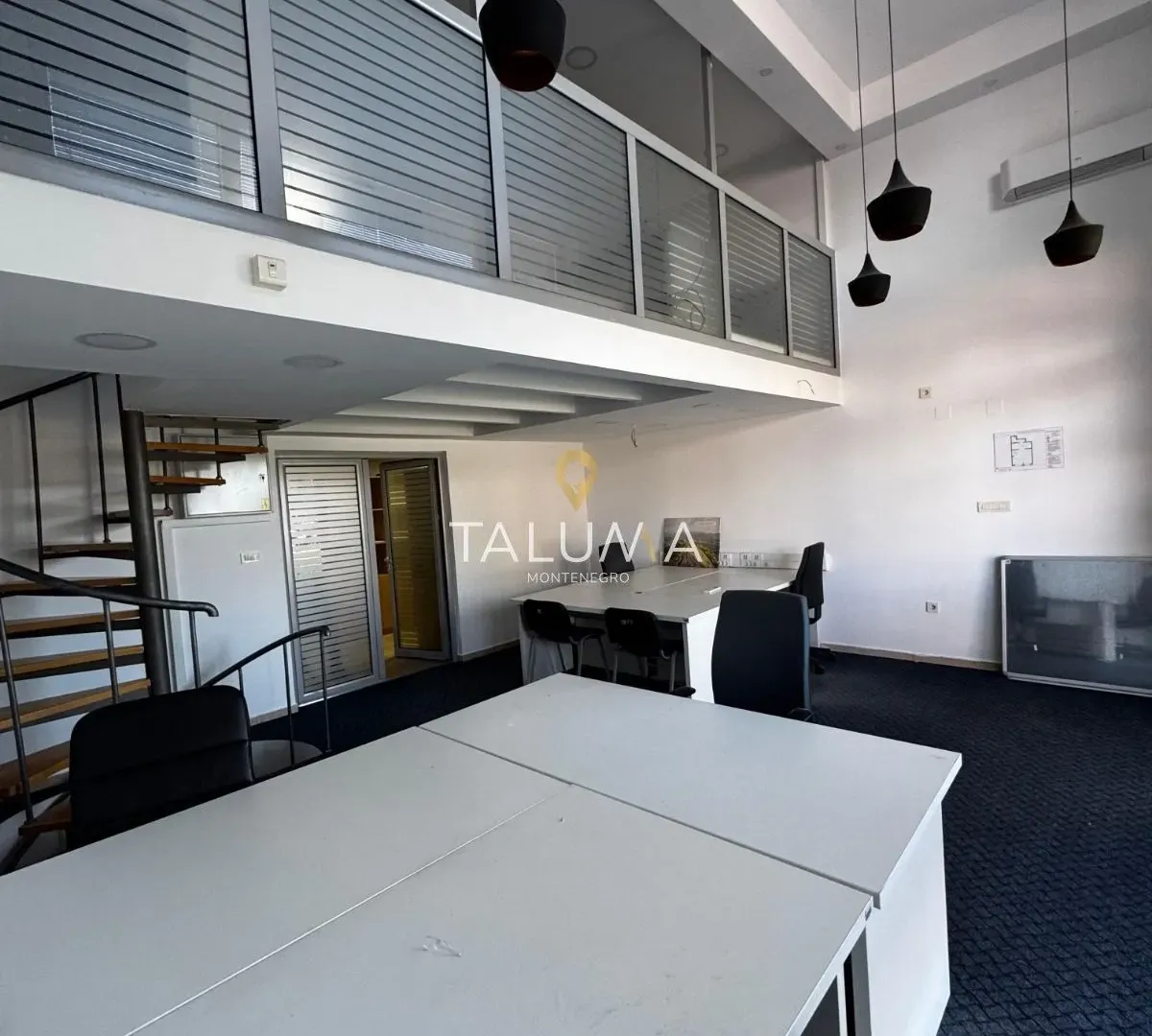 Izdavanje, poslovni prostor, 140m², Preko Morače, Podgorica