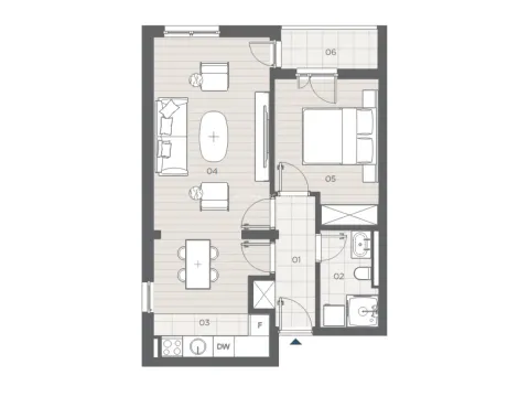 Prodaja, jednosoban stan, 51m², Radanovići, Kotor - image 5