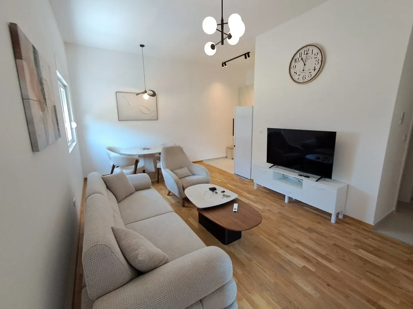 Rent, one bedroom apartment, 44m², Zabjelo, Podgorica