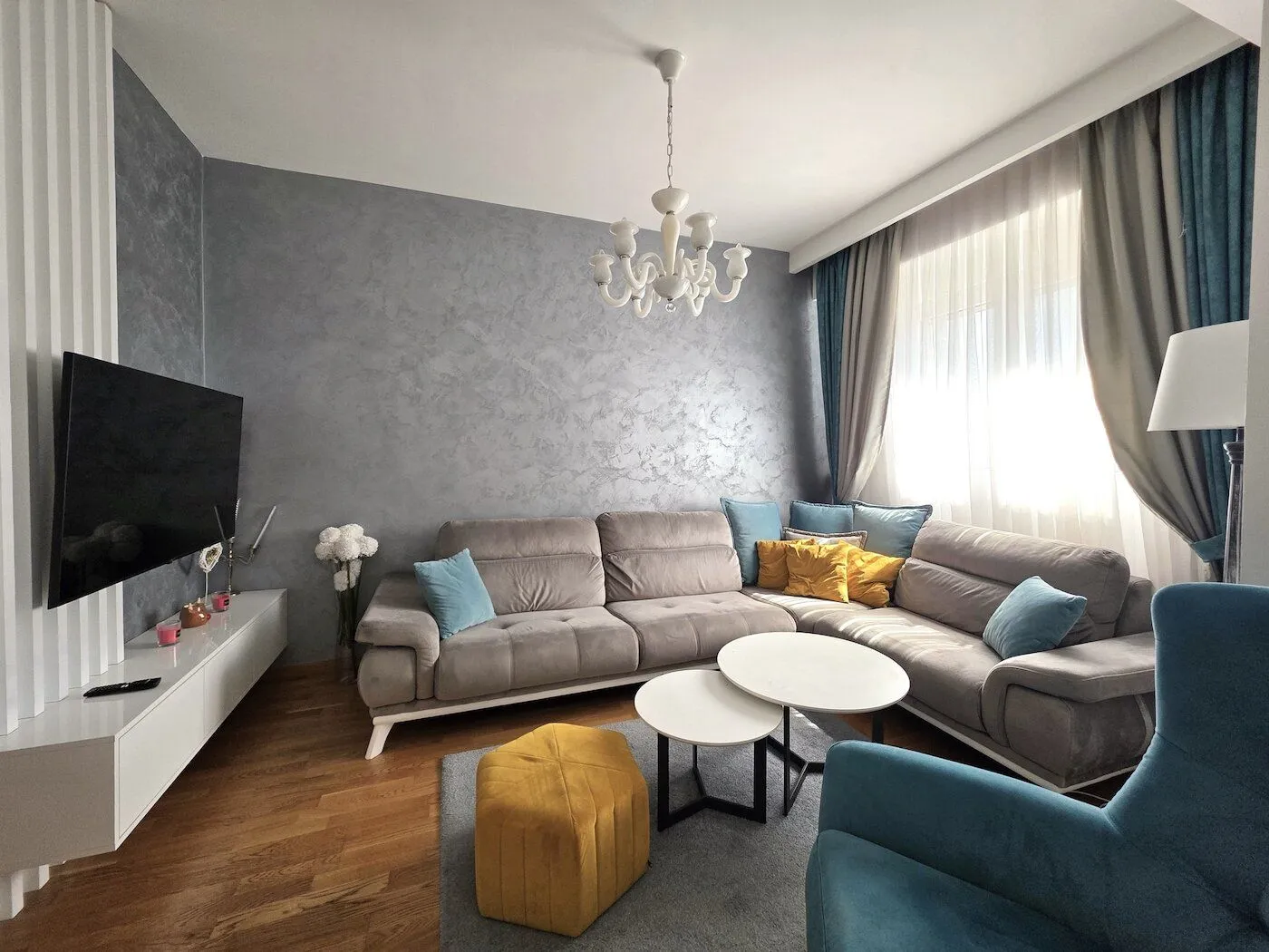 Rent, apartment, 54m², Pobrežje, Podgorica