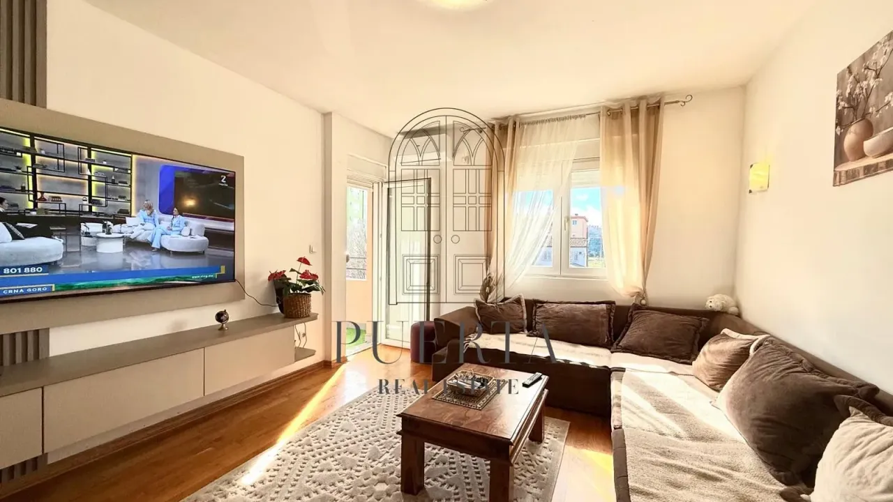 Rent, one bedroom apartment, 50m², Zabjelo, Podgorica