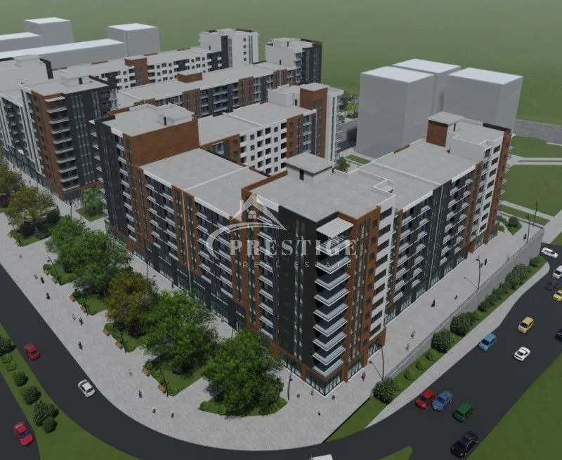 Prodaja, jednosoban stan, 44m², Stari Aerodrom, Podgorica