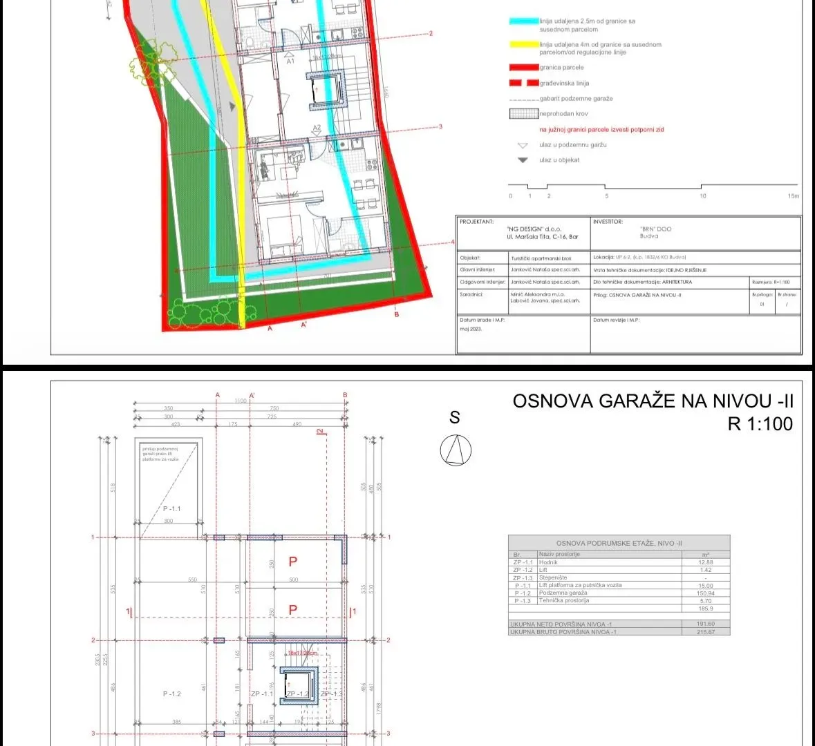 Prodaja, plac, 309m², Centar, Budva