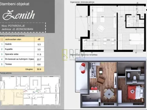 Prodaja, jednosoban stan, 53m², Momišići, Podgorica - image 12