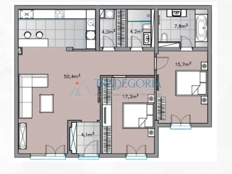 Prodaja, dvosoban stan, 151m², Đenovići, Herceg Novi - image 43