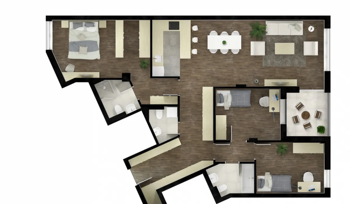 Prodaja, četvorosoban stan, 111m², Bulevar Evrope, Novi Sad Sve Podlokacije