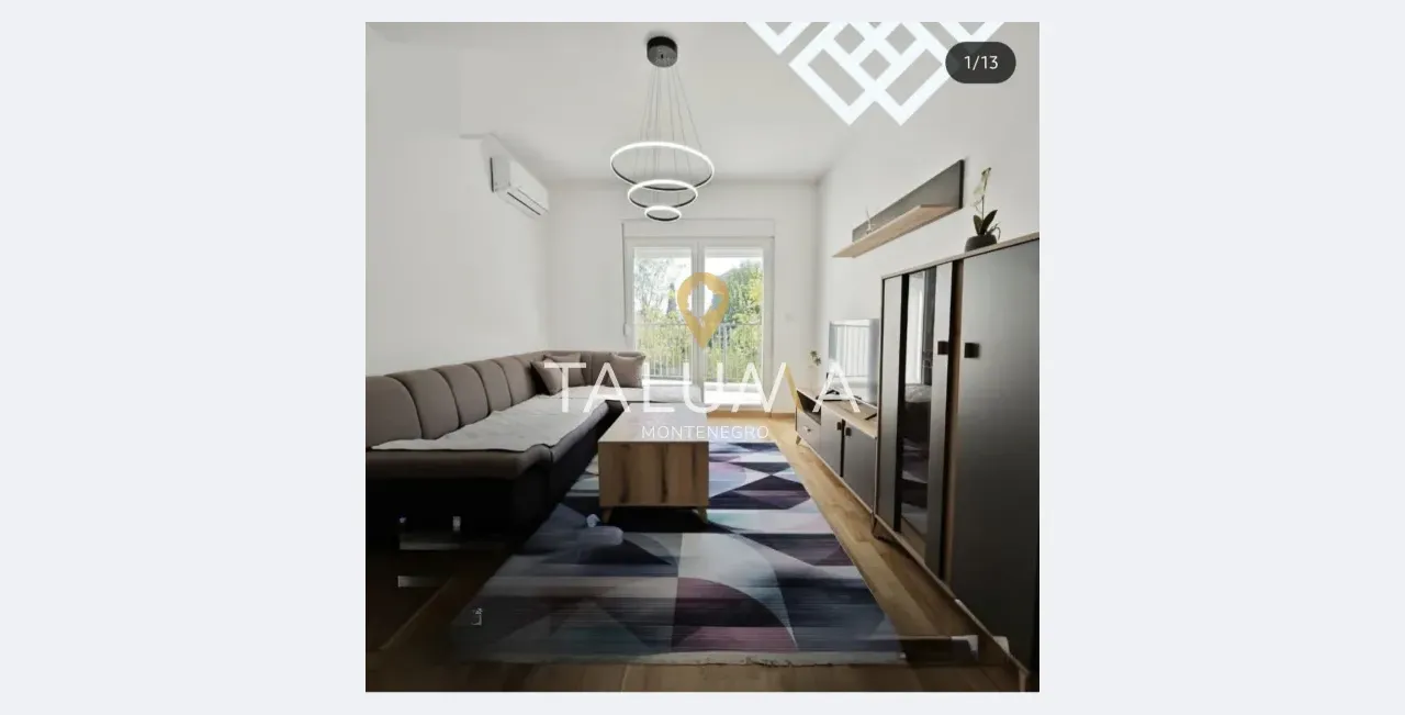 Rent, two bedroom apartment, 68m², Stara Varoš, Podgorica