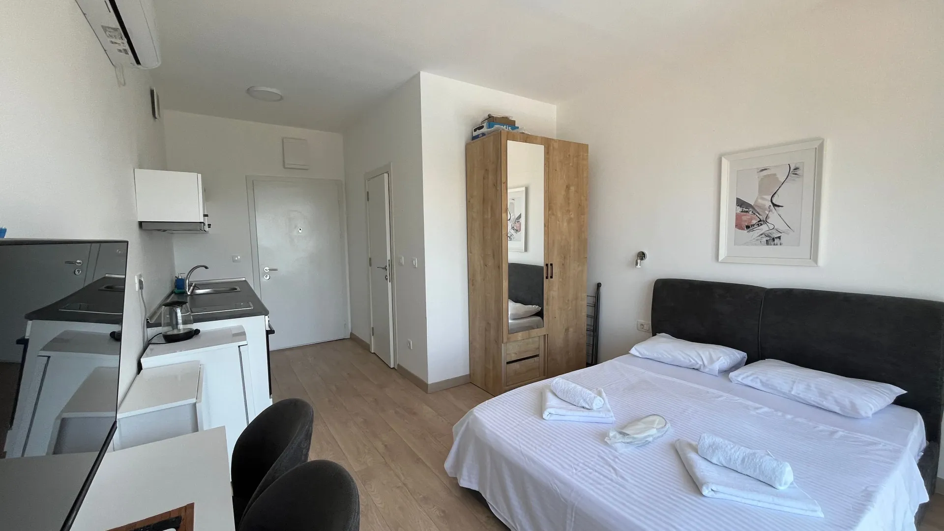 Sale, studio apartment, 19m², Kavač, Kotor