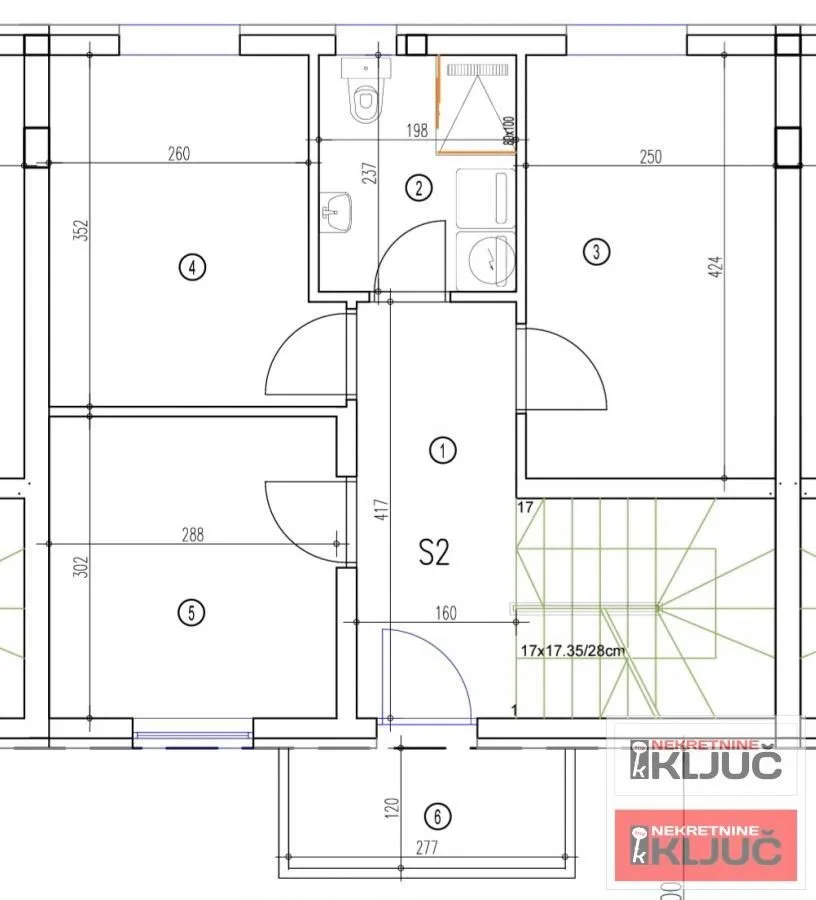 Prodaja, četvorosoban stan, 86m², Klisa, Novi Sad Sve Podlokacije
