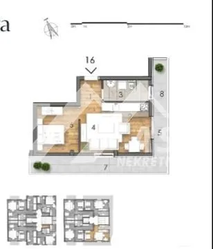 Prodaja, dvosoban stan, 51m², Detelinara, Novi Sad Sve Podlokacije