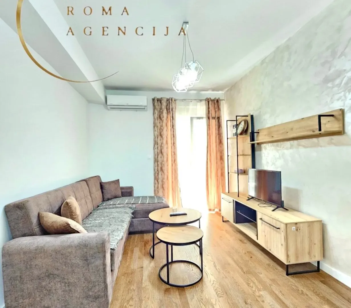 Rent, one bedroom apartment, 45m², Stari Aerodrom, Podgorica