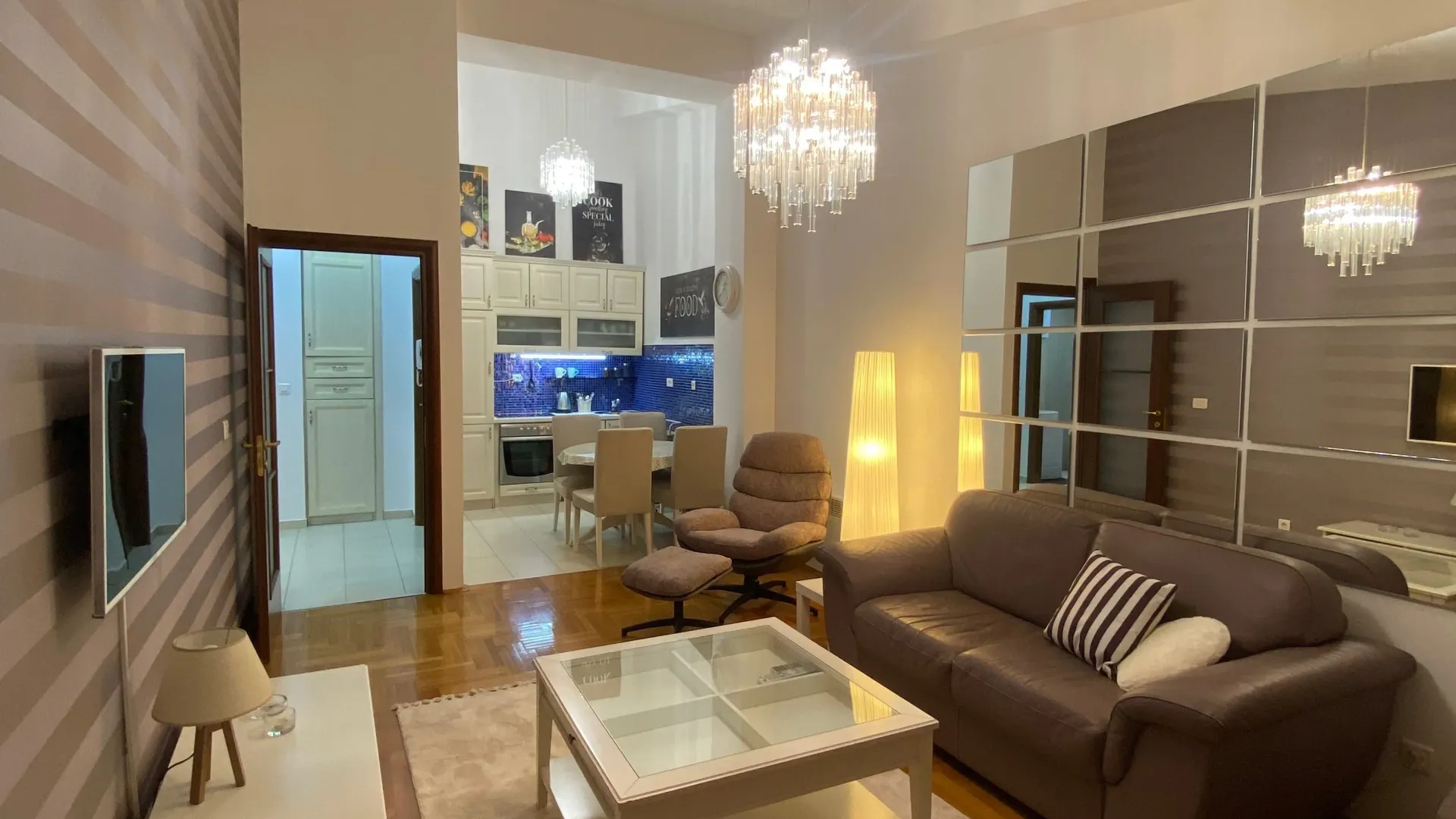 Izdavanje, jednosoban stan, 52m², City Kvart, Podgorica