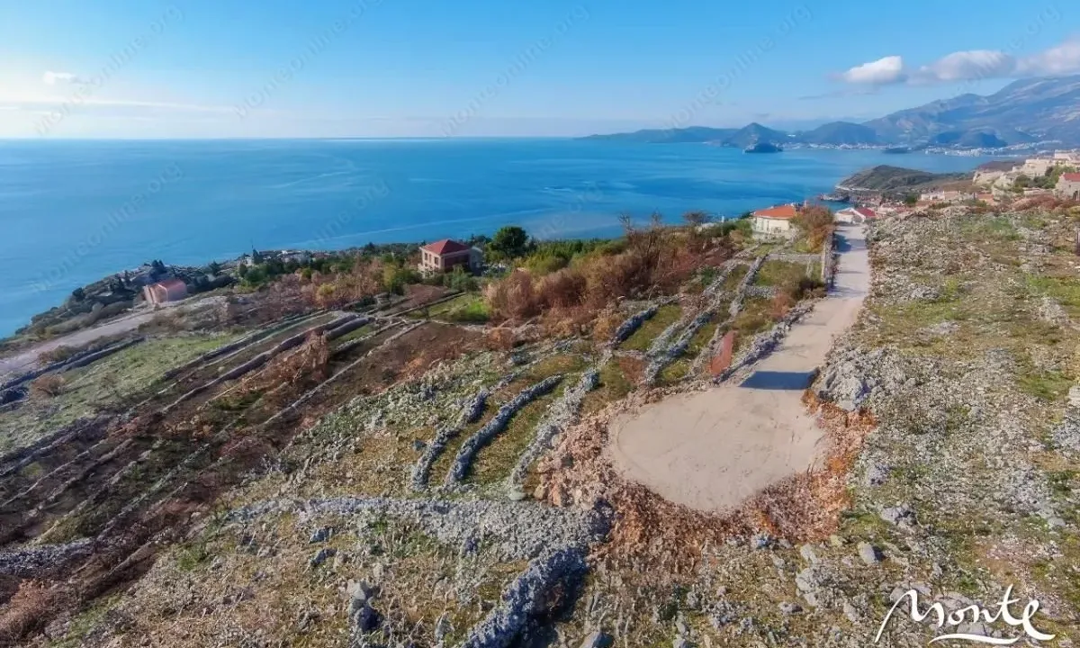 Sale, land lot, 1000m², Reževići, Budva
