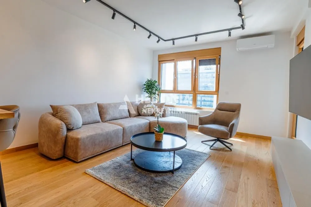 Rent, two bedroom apartment, 59m², Novi Beograd Blok 65, Novi Beograd Sve Podlokacije