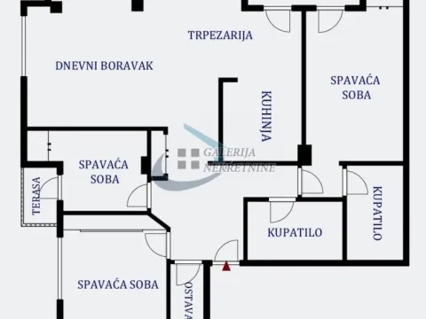 Prodaja, četvorosoban stan, 97m², Vračar Hram, Vračar Sve Podlokacije - image 6