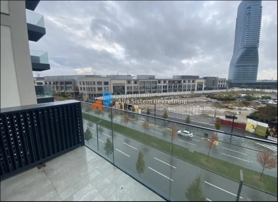 Izdavanje, dvosoban stan, 55m², Savski Venac, Beograd