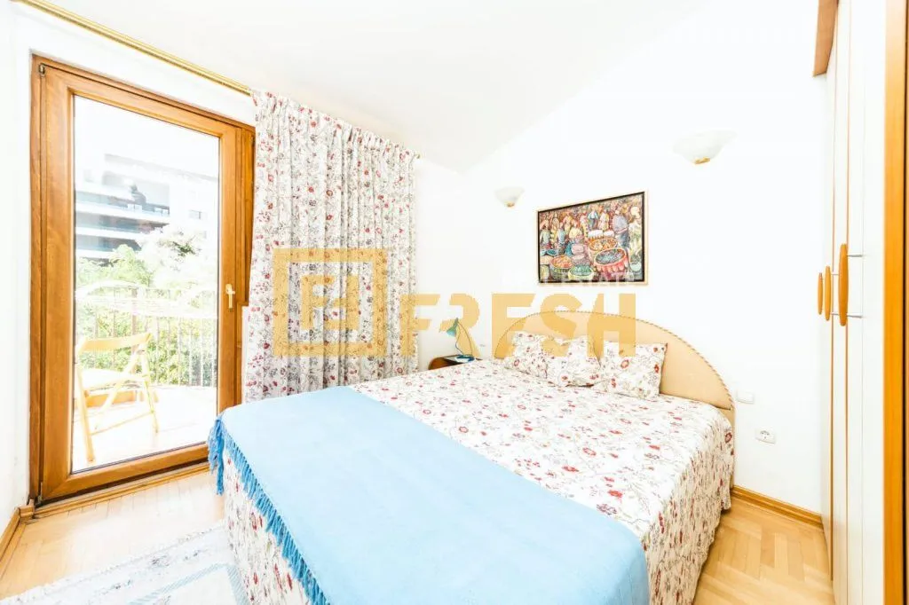 Rent, one bedroom apartment, 47m², Budva, Crna Gora