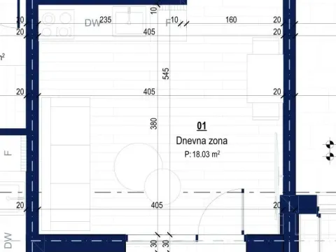 Sale, apartment, 27m², Kotor, Crna Gora - image 2
