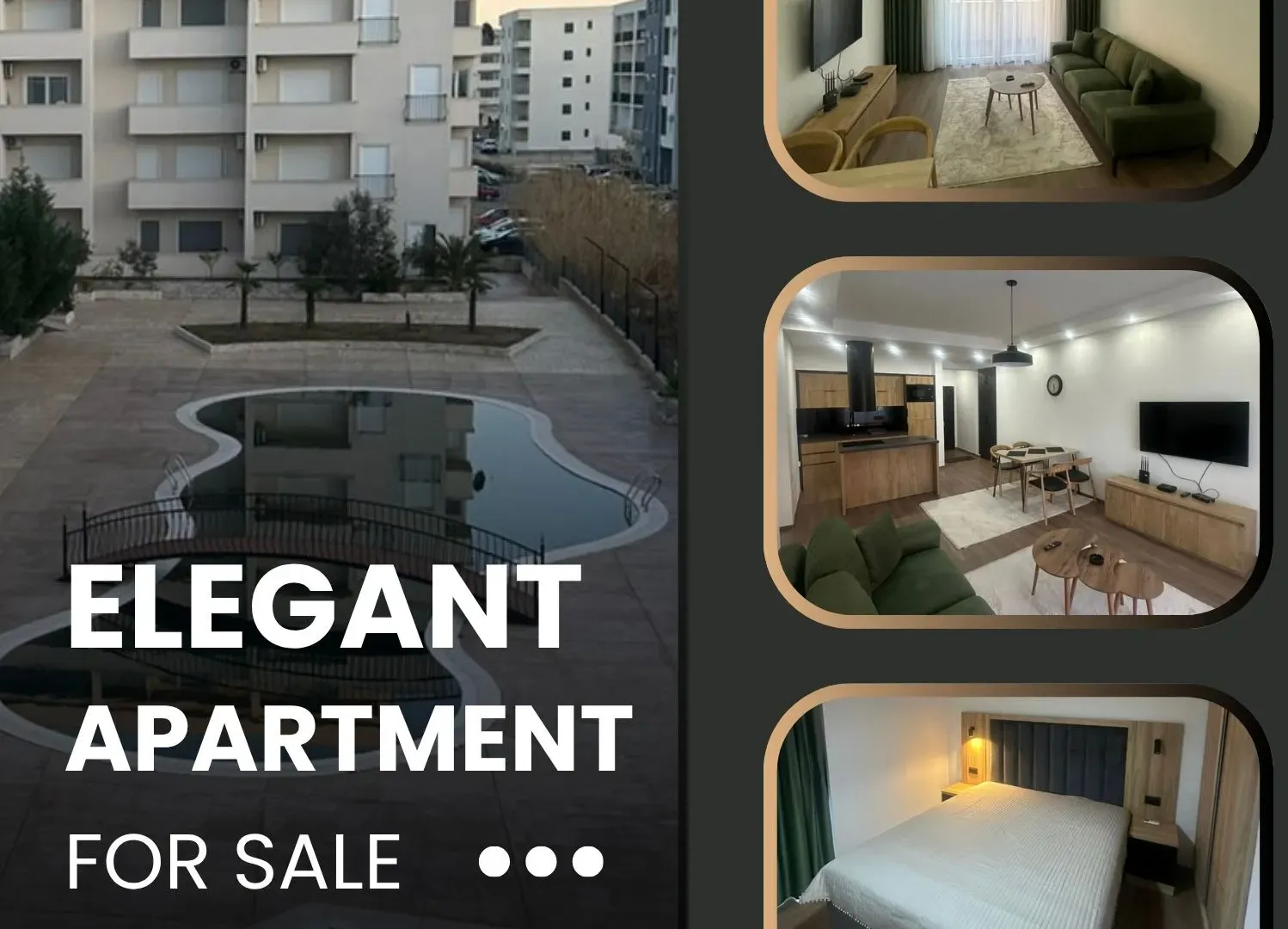 Sale, two bedroom apartment, 70m², Centar, Ulcinj