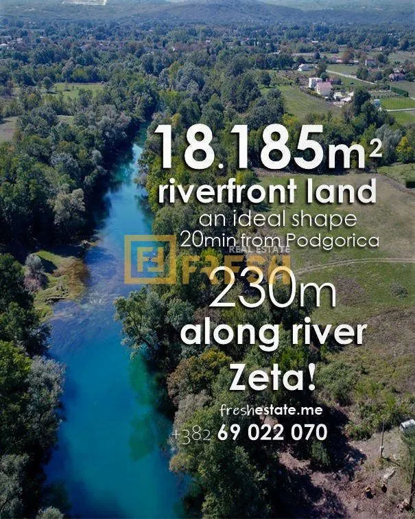 Prodaja, plac, 18185m², Danilovgrad, Crna Gora