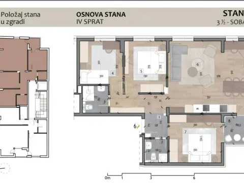 Prodaja, trosoban stan, 74m², Medijana, Niš - image 3